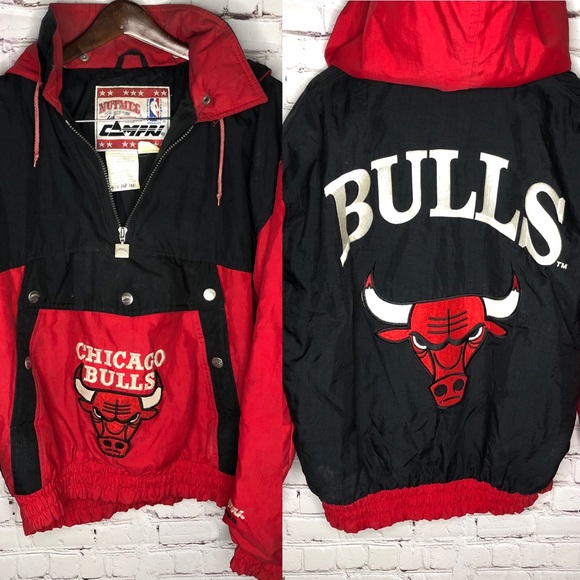 chicago bulls pullover jacket